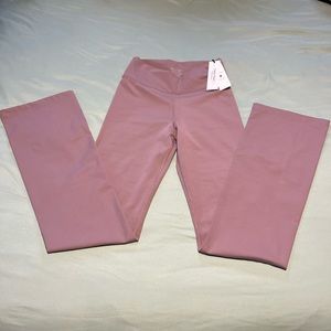 Calvin Klein Performance Women's Crossover Waist Flare Leggings